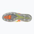 Кросівки футбольні Mizuno Monarcida Neo III Elite FG white/evening primrose/lava orange 2