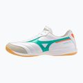 Кросівки футбольні Mizuno Morelia Sala Elite IN white/arcadia/lava orange