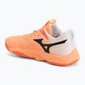 Кросівки волейбольні Mizuno Wave Momentum Elite flamingo coral/lava orange/white 3