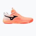 Кросівки волейбольні Mizuno Wave Momentum Elite flamingo coral/lava orange/white 2