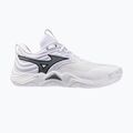 Кросівки волейбольні Mizuno Wave Momentum Elite white/metallic gray/black