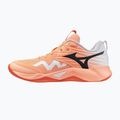 Кросівки волейбольні Mizuno Wave Momentum Pro flamingo coral/carbon/white