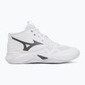 Кросівки волейбольні Mizuno Wave Momentum Pro Mid white/metallic gray/black 2