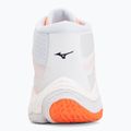 Кросівки волейбольні Mizuno Wave Lightning Elite Mid Flamingo Coral/Lava Orange/White 6