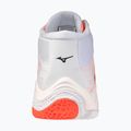 Кросівки волейбольні Mizuno Wave Lightning Elite Mid Flamingo Coral/Lava Orange/White 3