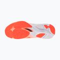 Кросівки волейбольні Mizuno Wave Lightning Elite Mid Flamingo Coral/Lava Orange/White 4