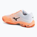Кросівки волейбольні Mizuno Wave Lightning Pro flamingo coral/carbon/white 3