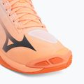 Кросівки волейбольні Mizuno Wave Lightning Pro Mid flamingo coral/carbon/white 7