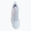Кросівки волейбольні жіночі Mizuno Wave Momentum Elite blue finch/white/lava orange 5