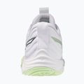 Кросівки волейбольні жіночі Mizuno Wave Momentum Elite white/balsam green/ambrosia 3