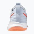 Кросівки волейбольні жіночі Mizuno Wave Momentum Pro blue finch/lava orange/flamingo coral 3