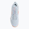 Кросівки волейбольні жіночі Mizuno Wave Momentum Pro Mid blue finch/lava orange/flamingo coral 5