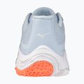 Кросівки волейбольні жіночі Mizuno Wave Lightning Elite blue finch/white/lava orange 3