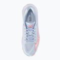 Кросівки волейбольні жіночі Mizuno Wave Lightning Elite blue finch/white/lava orange 5