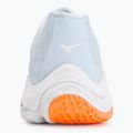 Кросівки волейбольні жіночі Mizuno Wave Lightning Elite blue finch/white/lava orange 6