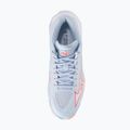 Кросівки волейбольні жіночі Mizuno Wave Lightning Elite Mid blue finch/whitelava orange 5