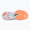 Кросівки волейбольні жіночі Mizuno Wave Lightning Pro blue finch/lava orange/flamingo coral 4
