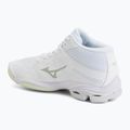 Кросівки волейбольні жіночі Mizuno Wave Lightning Pro Mid white/aqua gray/ambrosia 3