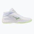 Кросівки волейбольні жіночі Mizuno Lightning Select Mid white/aqua gray/ambrosia 2