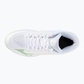 Кросівки волейбольні жіночі Mizuno Lightning Select Mid white/aqua gray/ambrosia 5