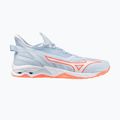 Кросівки гандбольні жіночі Mizuno Wave Mirage 5 blue finch/white
