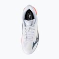 Кросівки тенісні чоловічі Mizuno Wave Exceed Court AC white/insignia blue/orange 5