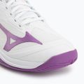 Кросівки тенісні жіночі Mizuno Wave Exceed Court AC white/dahlia/lava orange 7