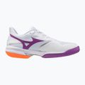 Кросівки тенісні жіночі Mizuno Wave Exceed Court AC white/dahlia/lava orange 2