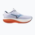 Кросівки для бігу чоловічі Mizuno Wave Rider 30 white/blue jewel/orange 2