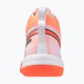 Кросівки волейбольні Mizuno Neo Jump Mid flamingo coral/lava orange/white 3