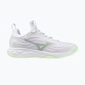 Кросівки волейбольні жіночі Mizuno Wave Luminous Elite white/aqua gray/ambrosia