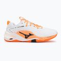 Кросівки гандбольні Mizuno Wave Stealth Neo 2.1 white/black/flamingo coral 2