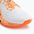 Кросівки гандбольні Mizuno Wave Stealth Neo 2.1 white/black/flamingo coral 7