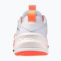 Кросівки гандбольні Mizuno Wave Stealth Neo 2.1 white/black/flamingo coral 3