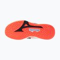 Кросівки гандбольні Mizuno Wave Stealth Neo 2.1 white/black/flamingo coral 4