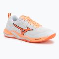 Кросівки гандбольні Mizuno Wave Stealth Elite white/lava orange