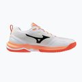 Кросівки гандбольні Mizuno Wave Stealth Elite white/lava orange 2