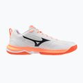 Кросівки гандбольні Mizuno Wave Stealth Pro white/black/flamingo coral 2