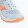Кросівки гандбольні жіночі Mizuno Wave Stealth Pro blue finch/lava orange 7