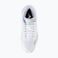 Кросівки волейбольні жіночі Mizuno Wave Lightning Pro Mid white/aqua gray/ambrosia 5