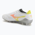 Кросівки футбольні Mizuno Morelia Neo V β Pro AG white/lava orange/evening primrose 3
