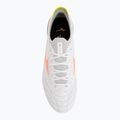 Кросівки футбольні Mizuno Morelia Neo V β Pro AG white/lava orange/evening primrose 5