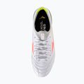 Кросівки футбольні Mizuno Morelia Neo V β Pro AG white/lava orange/evening primrose 5