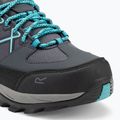 Черевики трекінгові жіночі REGATTA Samaris III Low seal grey/turquoise 7