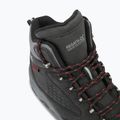 Черевики туристичні чоловічі REGATTA Amble black/rio red 16