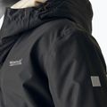 Куртка противітряна дитяча REGATTA Hillain Warm black/pumpkin spice/ash 7