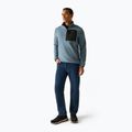 Кофта флісова чоловіча REGATTA Frankie Borg Half Zip grey mirage/black 2