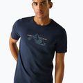 Футболка чоловіча REGATTA ClineIX navy mountain lines 3