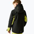 Куртка лижна дитяча Dare2B Rip It Jacket black/wild lime 3