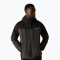 Куртка дощовик чоловіча Regatta Highton Stretch Padded Jacket ash/black